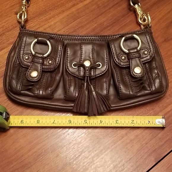 NYPE brown vegan leather shoulder purse! - Picture 7 of 8